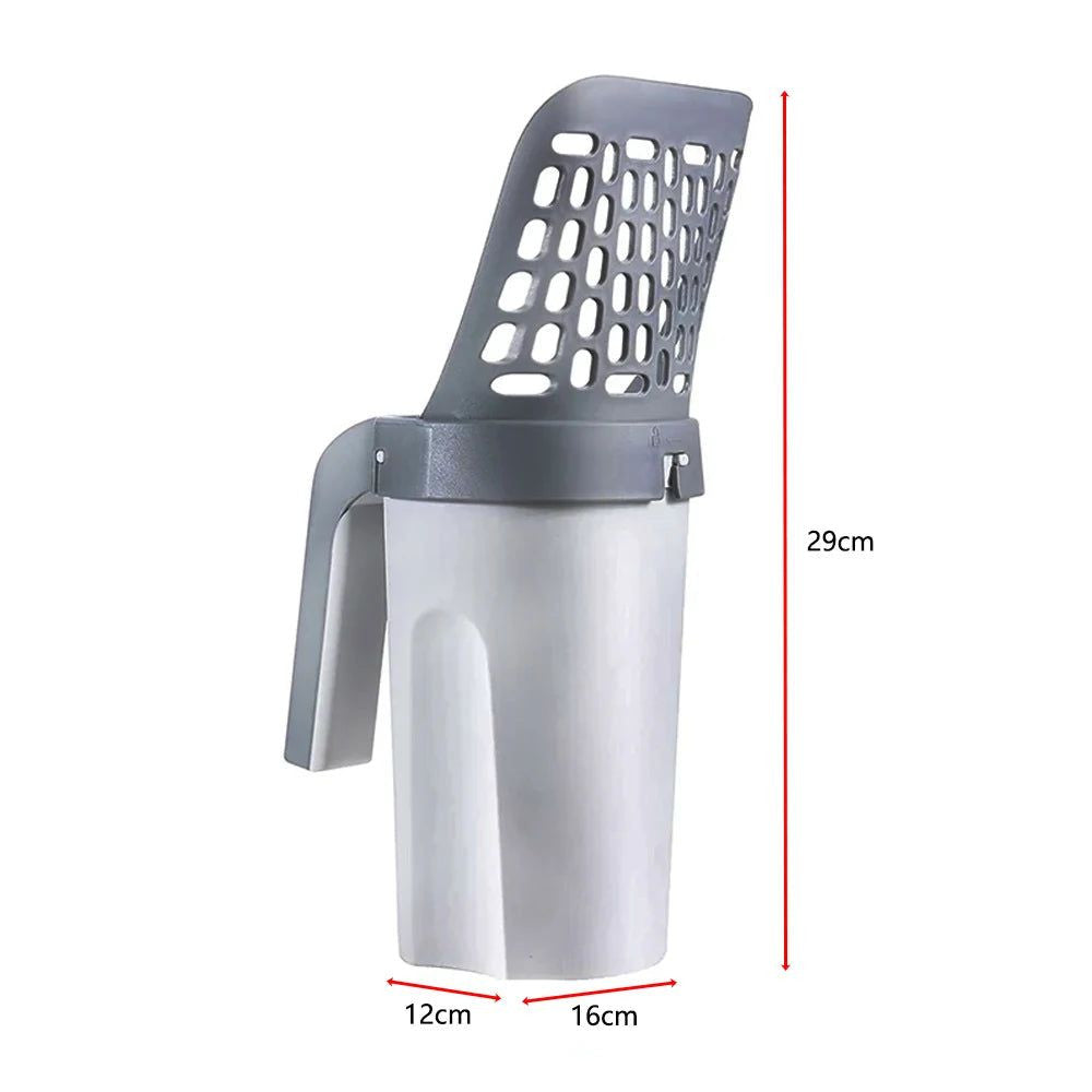 Cat Litter Shovel Scoop For Pet Filter Clean Toilet Garbage Picker Cat