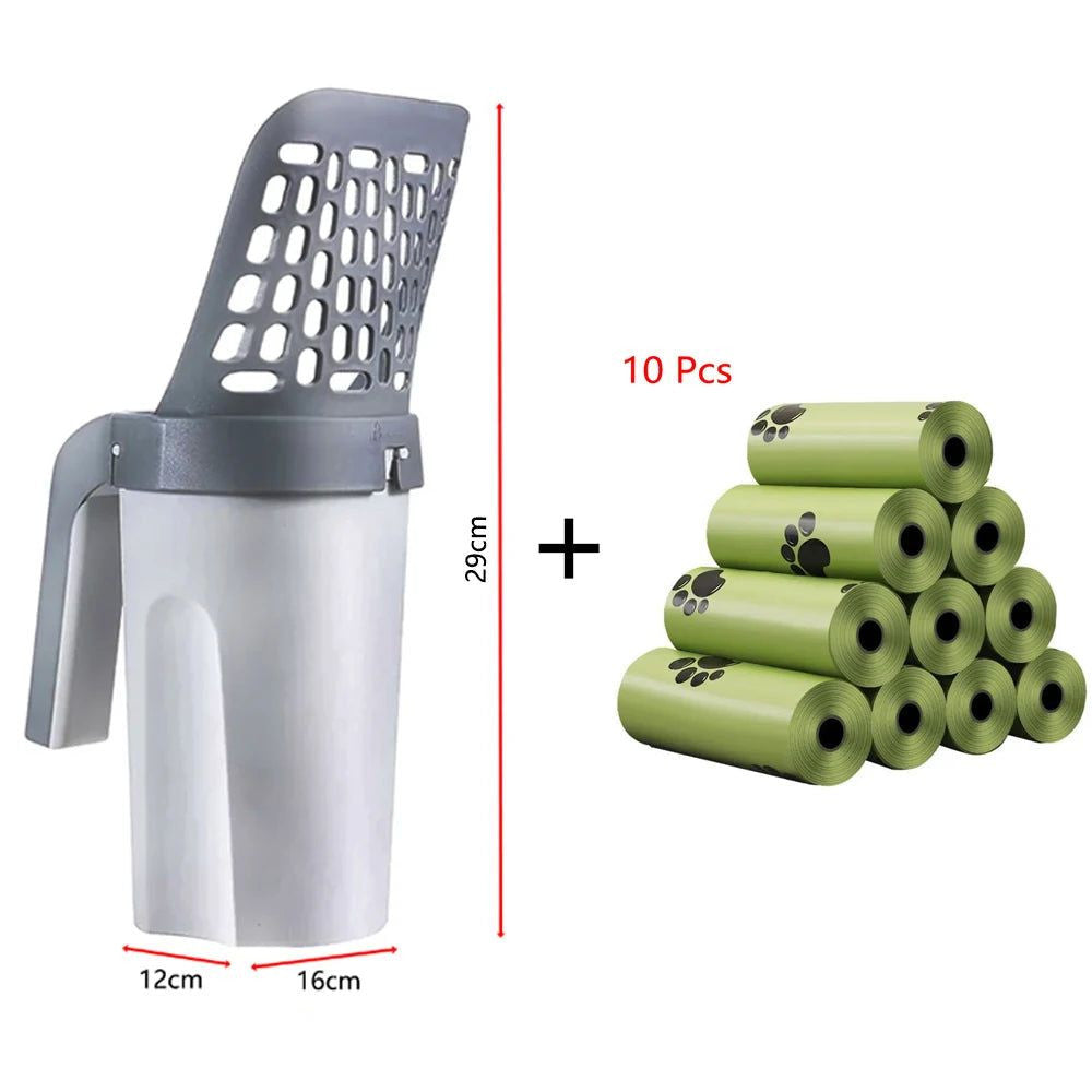 Cat Litter Shovel Scoop For Pet Filter Clean Toilet Garbage Picker Cat