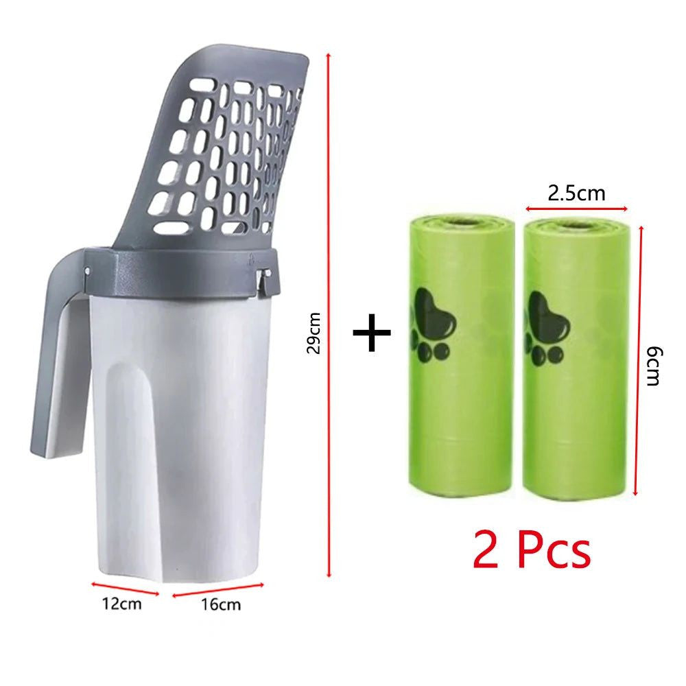 Cat Litter Shovel Scoop For Pet Filter Clean Toilet Garbage Picker Cat