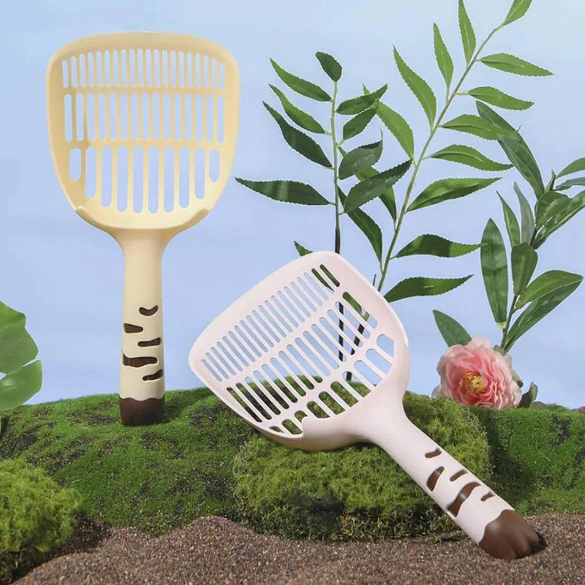 Cat Litter Shovel Scoop Plastic Pet Toilet Poop Artifact Garbage Sand
