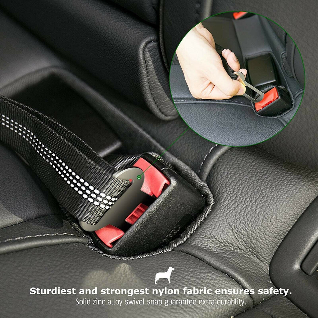 Adjustable Reflective Anti-Shock Pet Seat Belt