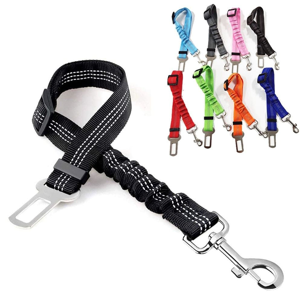 Adjustable Reflective Anti-Shock Pet Seat Belt