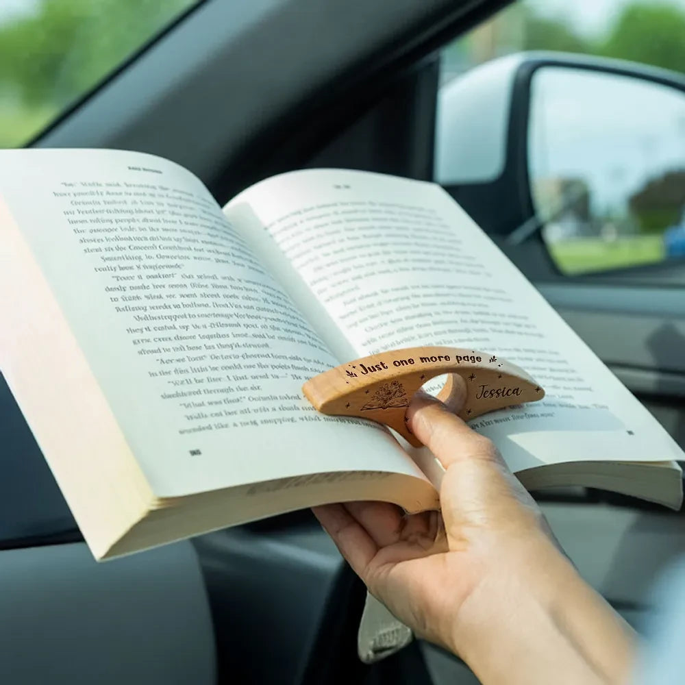 Personalized Book Page Holder