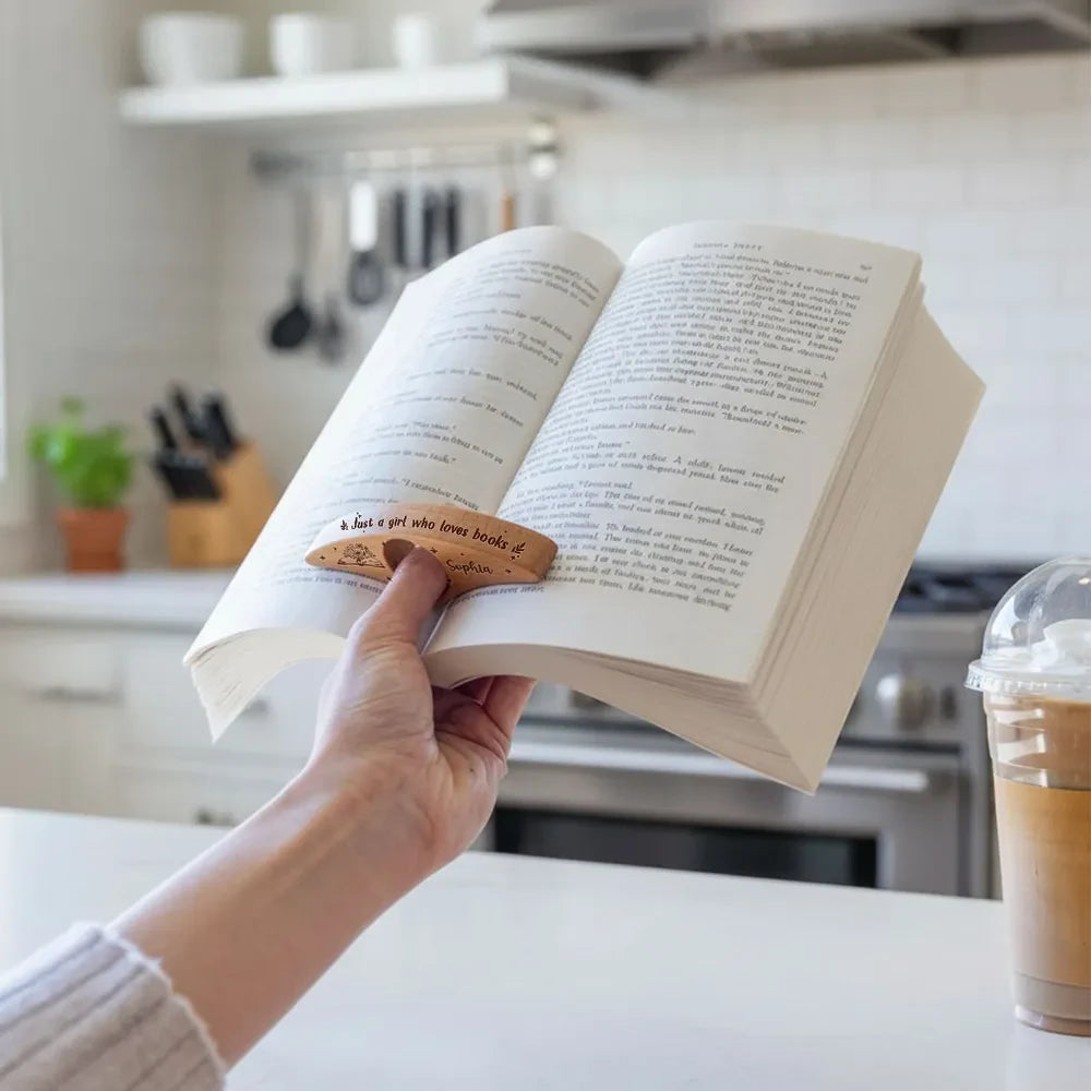 Personalized Book Page Holders