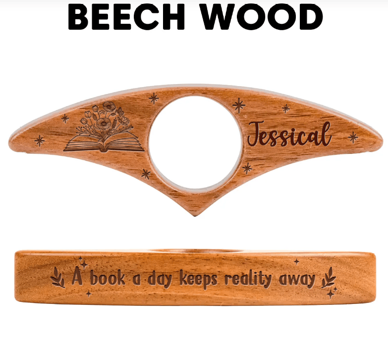 Personalized Book Page Holders
