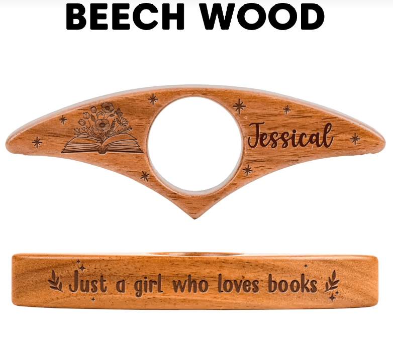 Personalized Book Page Holders