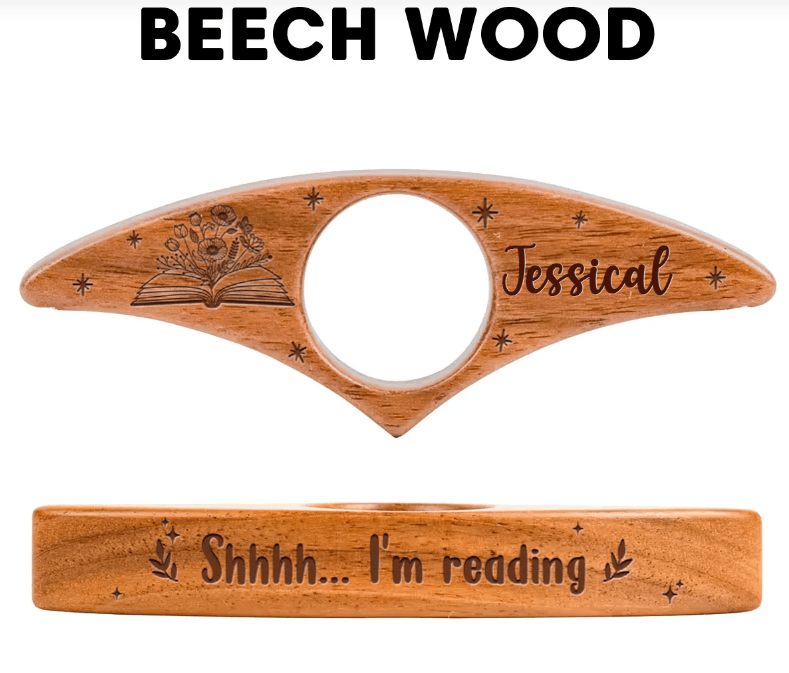 Personalized Book Page Holders