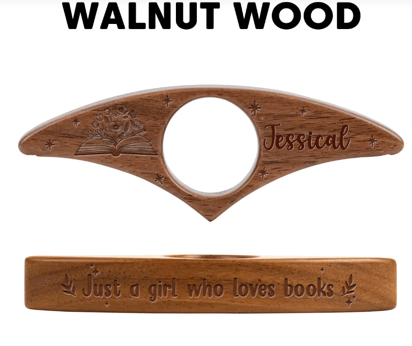 Personalized Book Page Holders