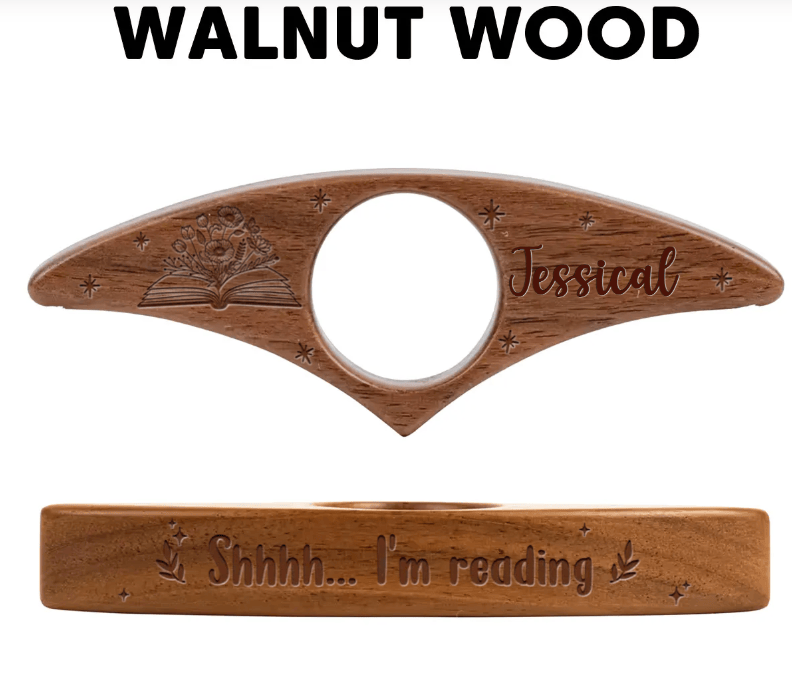 Personalized Book Page Holders