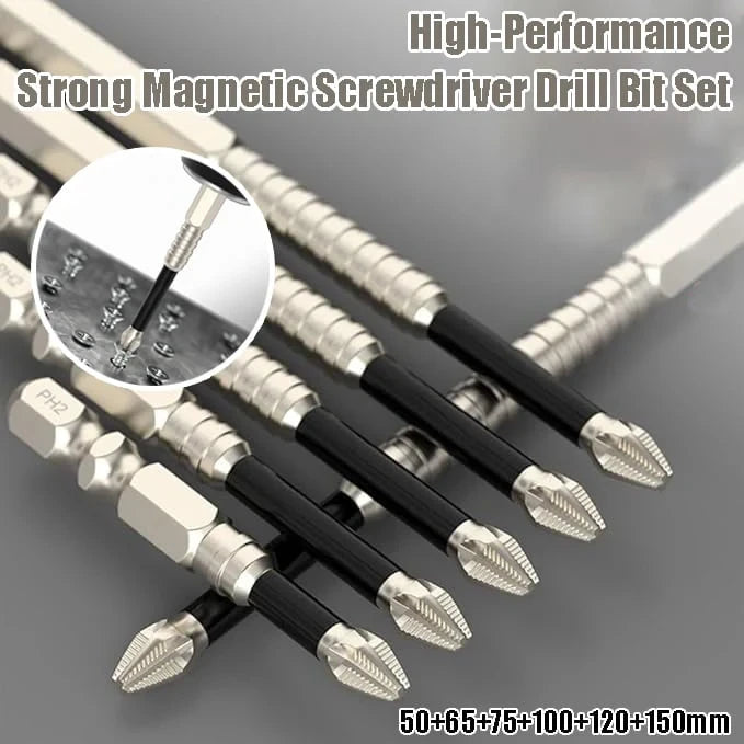 High Magnetic Screwdriver Drill Bit Set