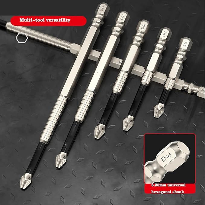 High Magnetic Screwdriver Drill Bit Set