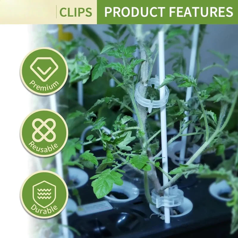 Tomato Clips Plastic Trellis Clips