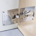 Stainless Steel Cabinet Hinge Repair Kit (Without the connector)
