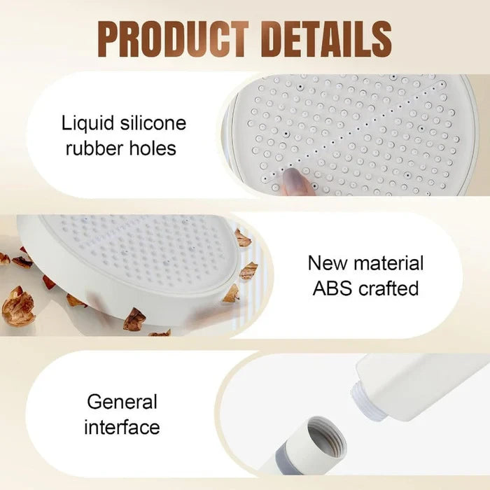 Air Boost 5.9" High Pressure Handheld Shower Head