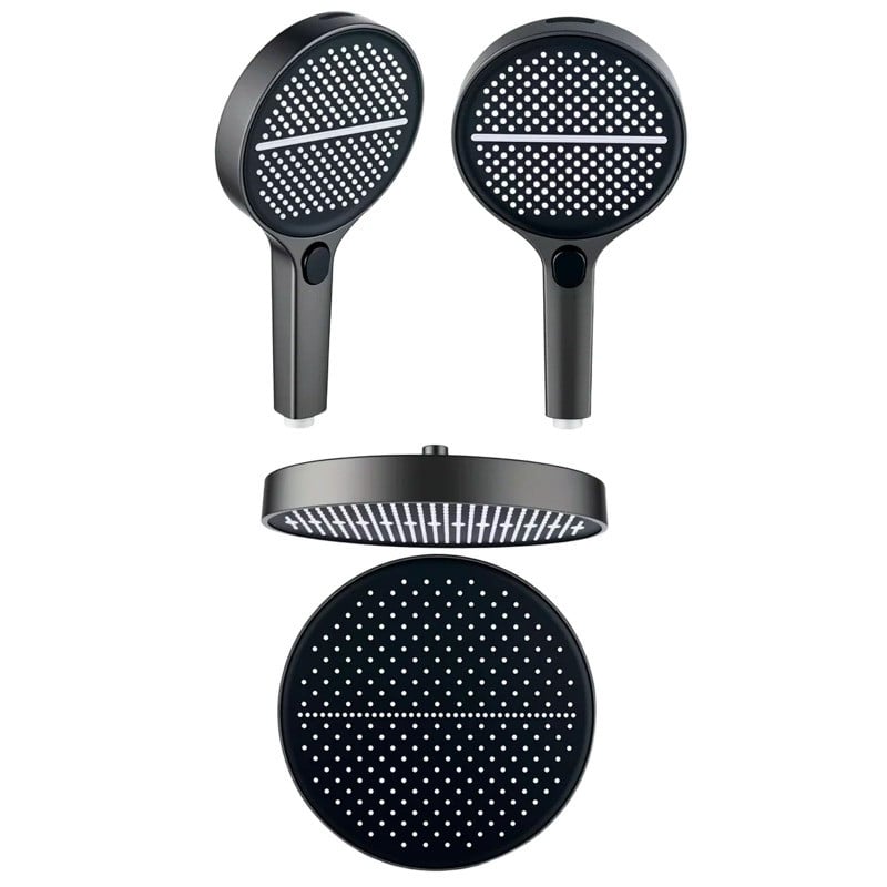 Air Boost 5.9" High Pressure Handheld Shower Head