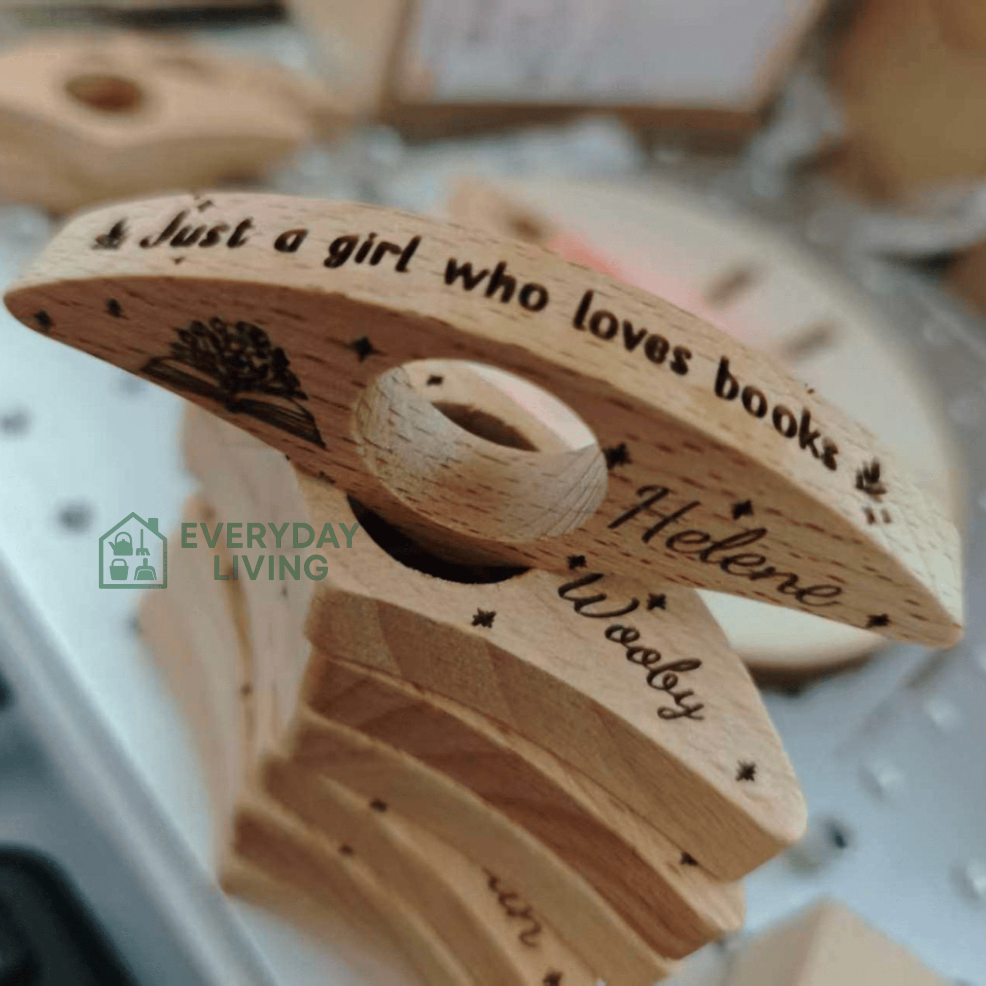 Personalized Book Page Holders