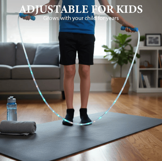 LED Light-Up Jump Rope for Kids