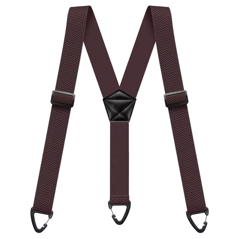 Men's X-Back Suspenders with Hook Clips