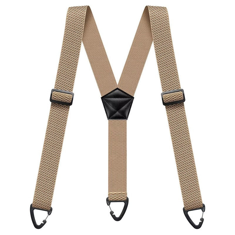 Men's X-Back Suspenders with Hook Clips
