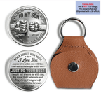 To My Son I Believe In You - Personalized Custom Pocket Hug