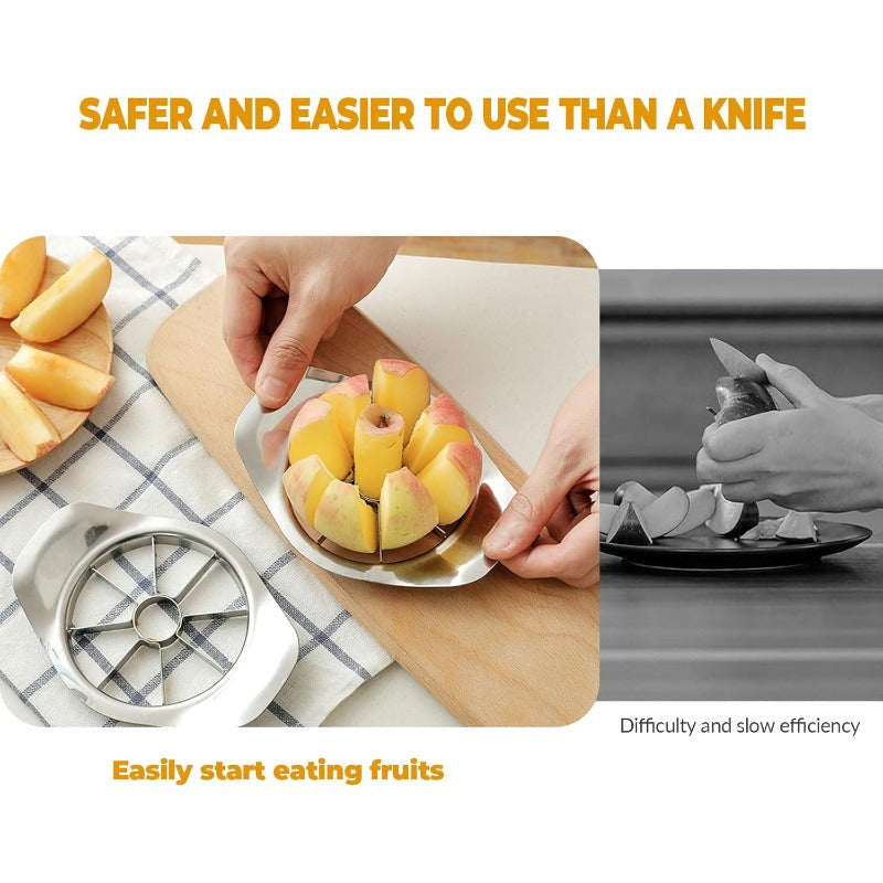 Stainless Steel 8-Blade Apple Slicer