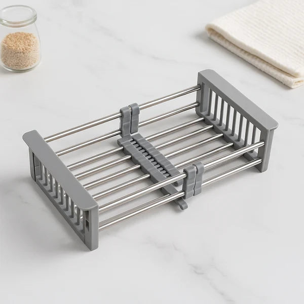 Retractable Stainless Steel Sink Rack