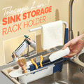 Telescopic 2-in-1 Sink Storage Rack Holder
