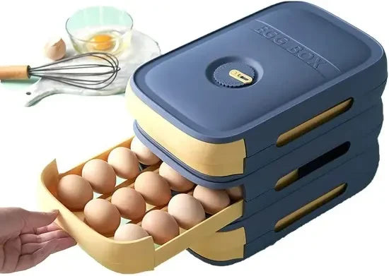 Egg Storage Drawer Box Home & Kitchen