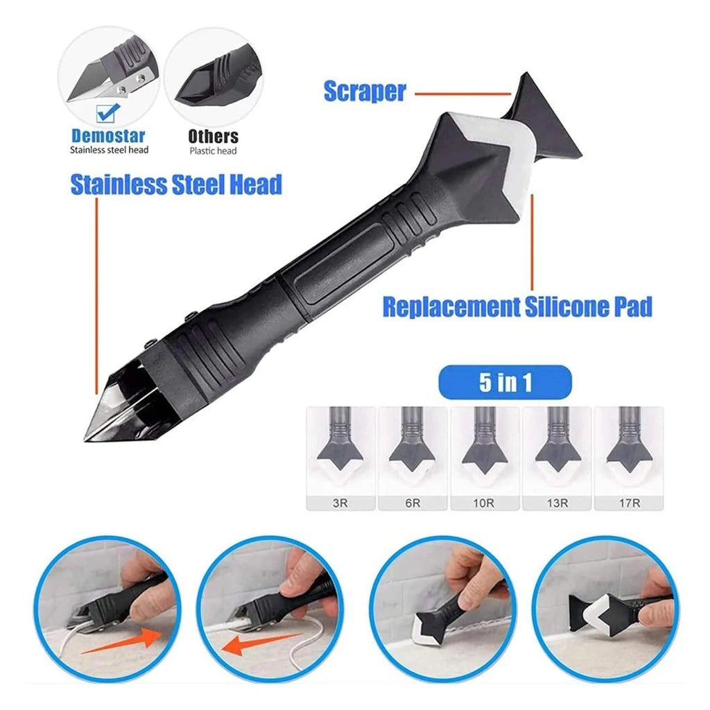 Stainless-Steel Caulking Tool Kit