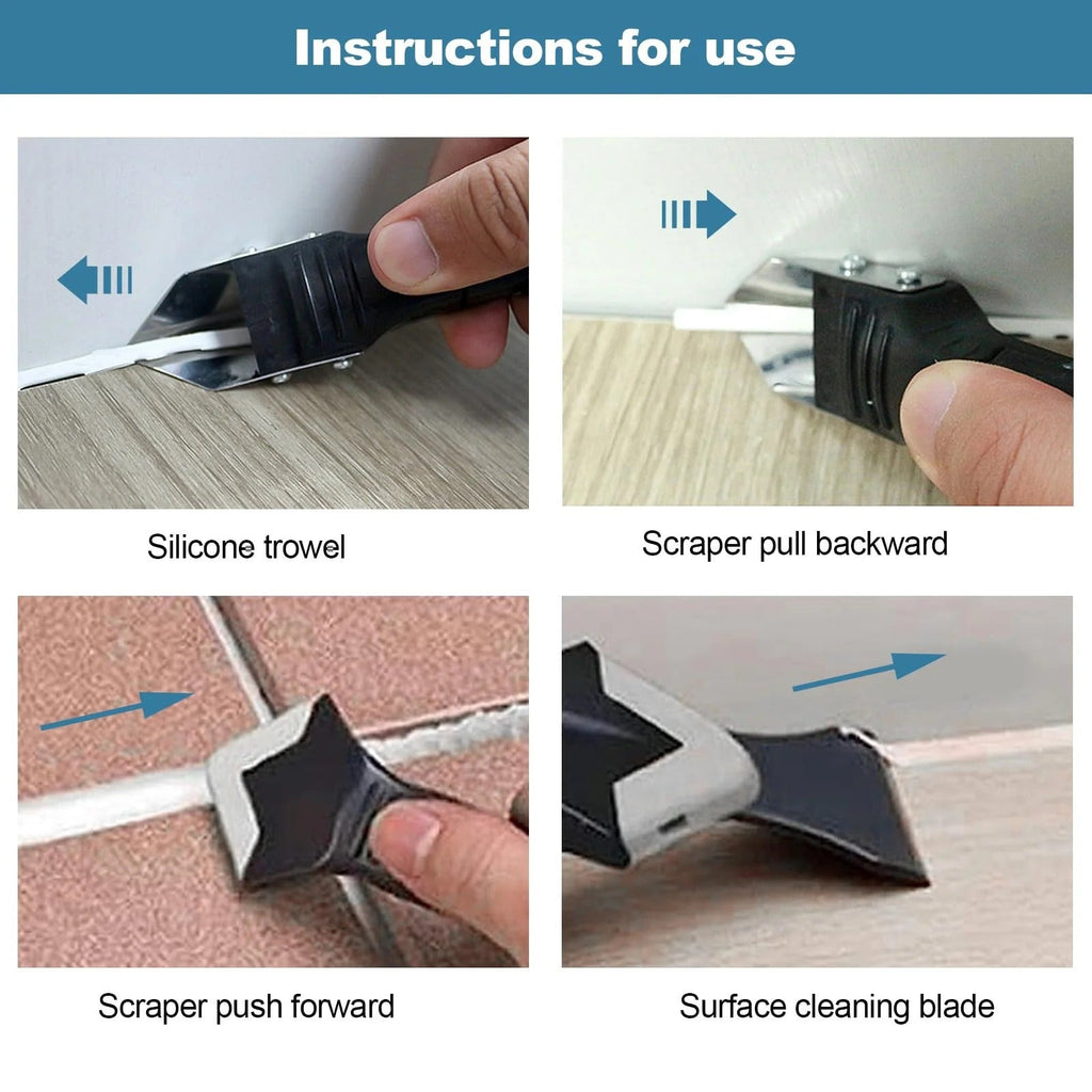 Stainless-Steel Caulking Tool Kit