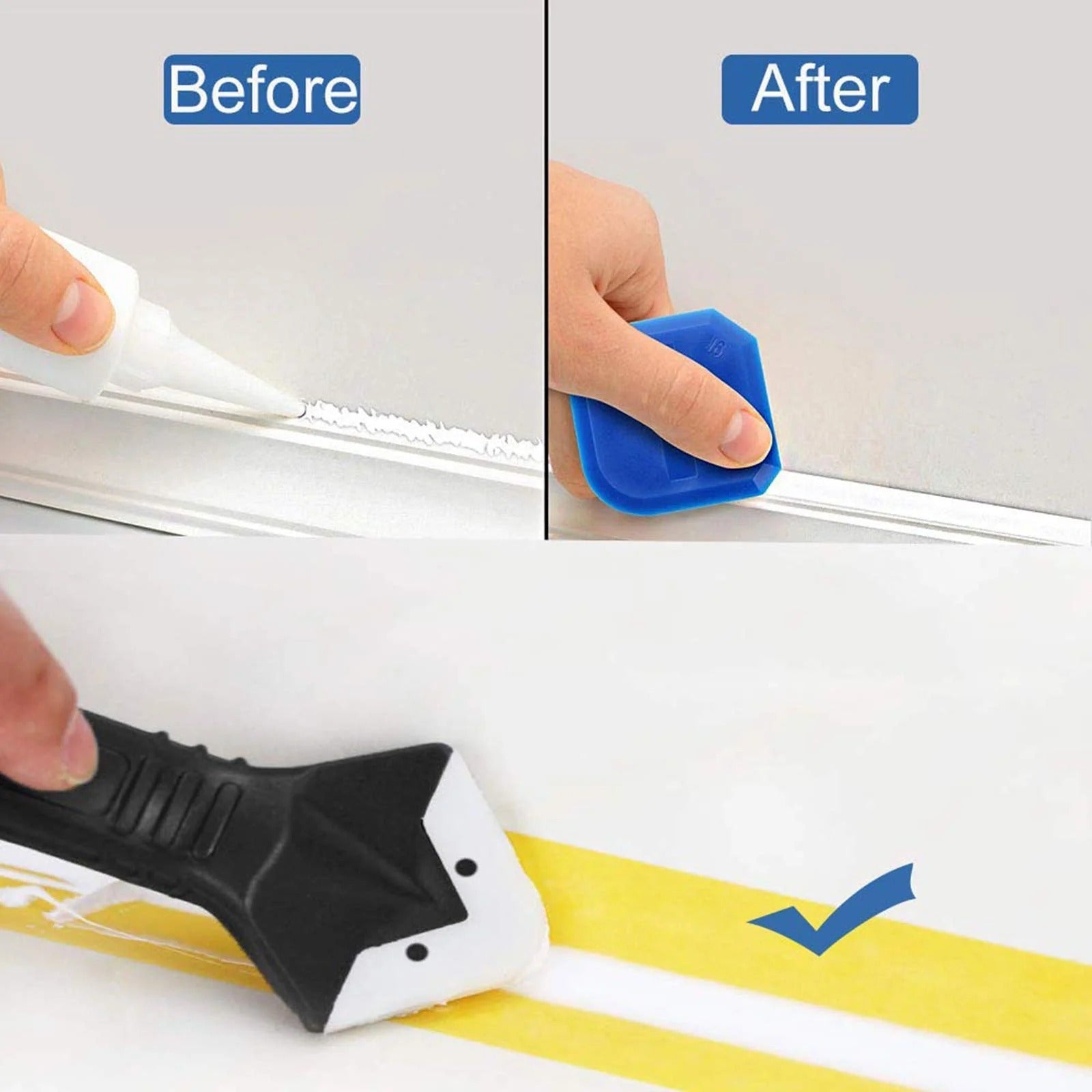Stainless-Steel Caulking Tool Kit