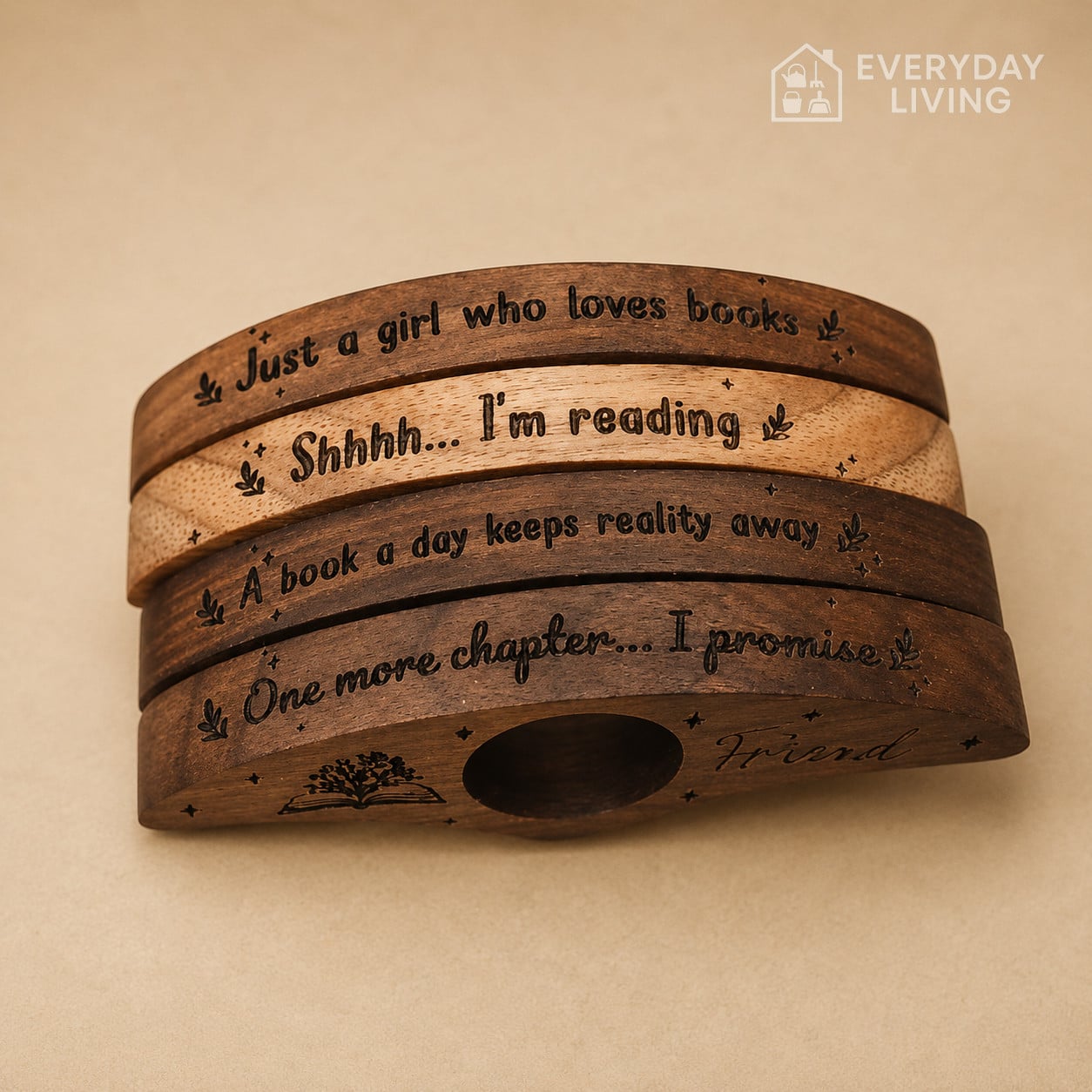 Personalized Book Page Holders