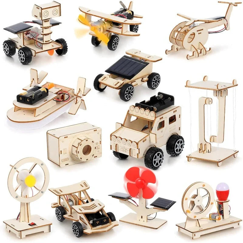 12-in-1 Stem Solar & Electric DIY Kits