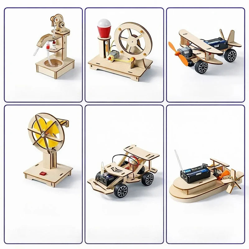 12-in-1 Stem Solar & Electric DIY Kits