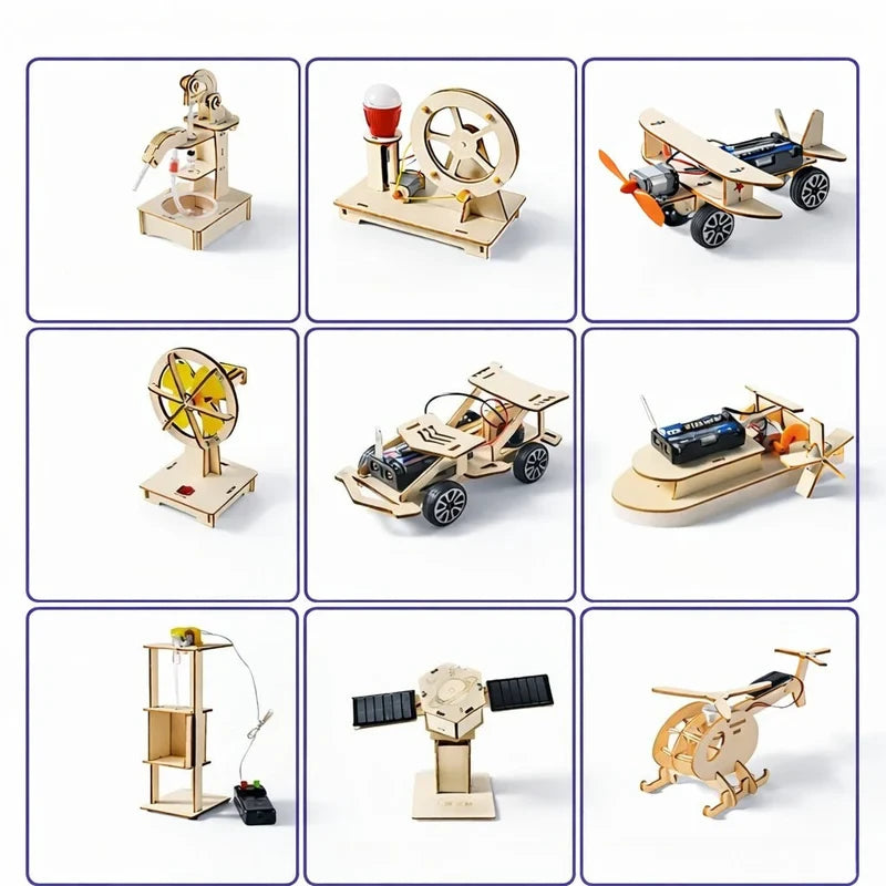 12-in-1 Stem Solar & Electric DIY Kits