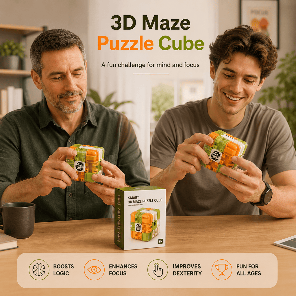 3D Maze Puzzle Cube