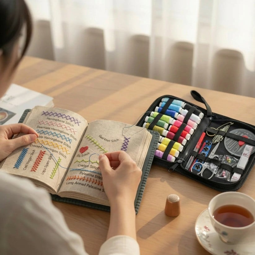 Relaxing Stitch Embroidery Kit