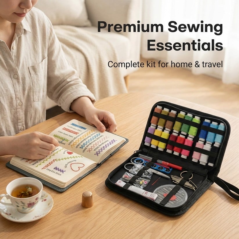 Relaxing Stitch Embroidery Kit