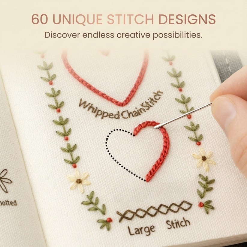 Relaxing Stitch Embroidery Kit