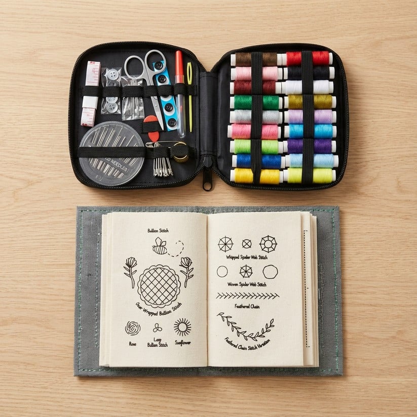 Relaxing Stitch Embroidery Kit