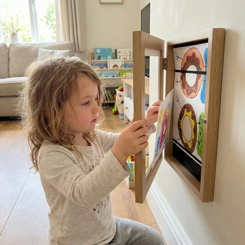 Kids Artwork Storage Frame