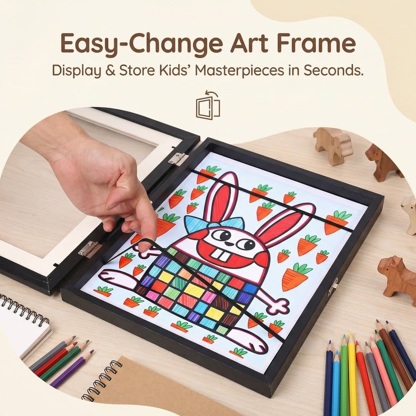 Kids Artwork Storage Frame