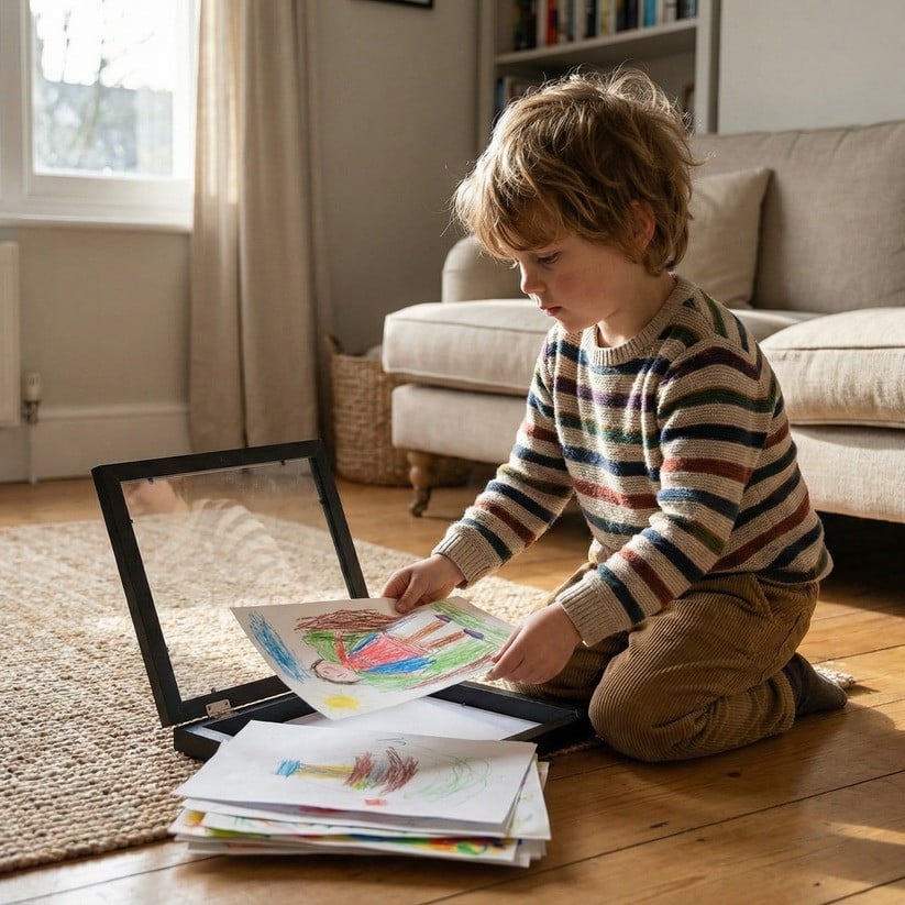 Kids Artwork Storage Frame