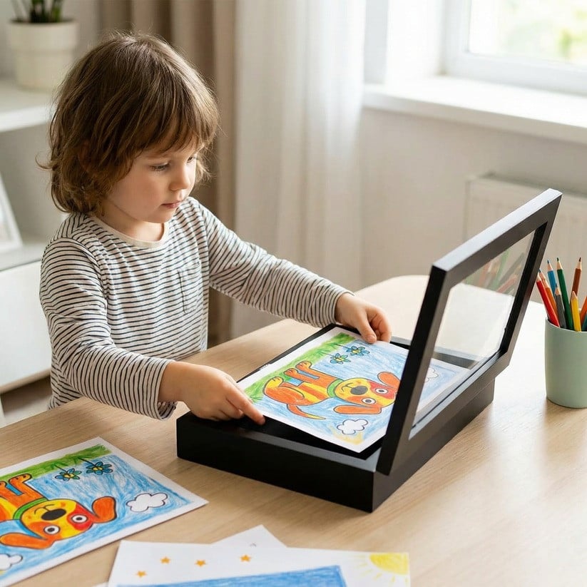 Kids Artwork Storage Frame