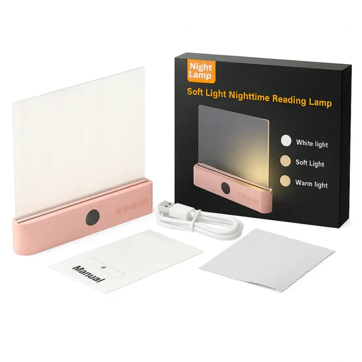 Nest&Nook Night Reading Lamp with Eye-Comfort Light