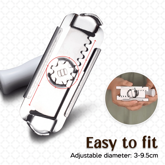 Effortless Adjustable Jar Opener