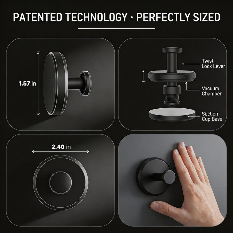 Suction Hooks - Set of 4 Pcs