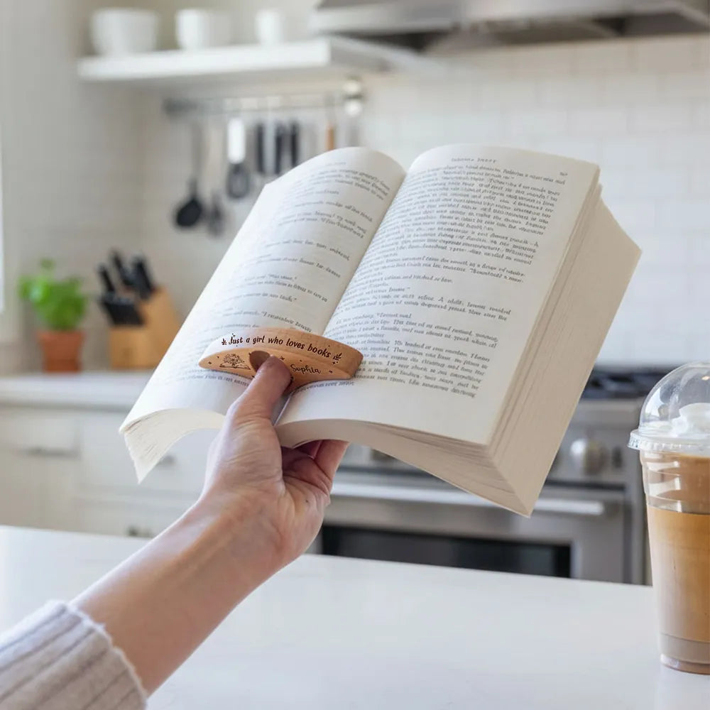 Personalized Book Page Holders