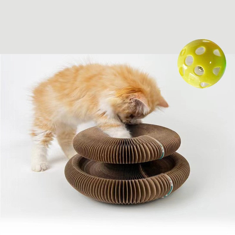 Cat Scratcher - We recommend getting two or more to link together for extra fun