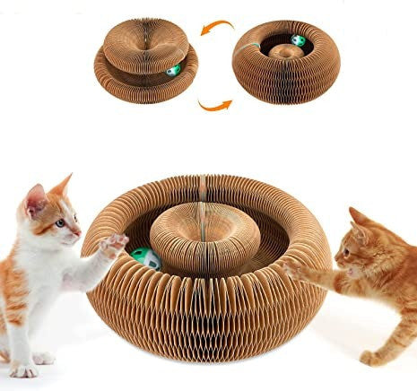 Cat Scratcher - We recommend getting two or more to link together for extra fun